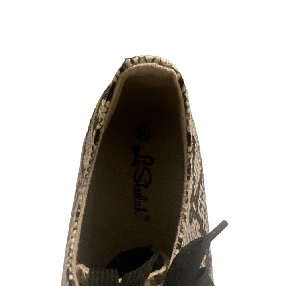 LaSheela snakeskin print Fashion Shoe size 8.5 - Picture 4 of 5